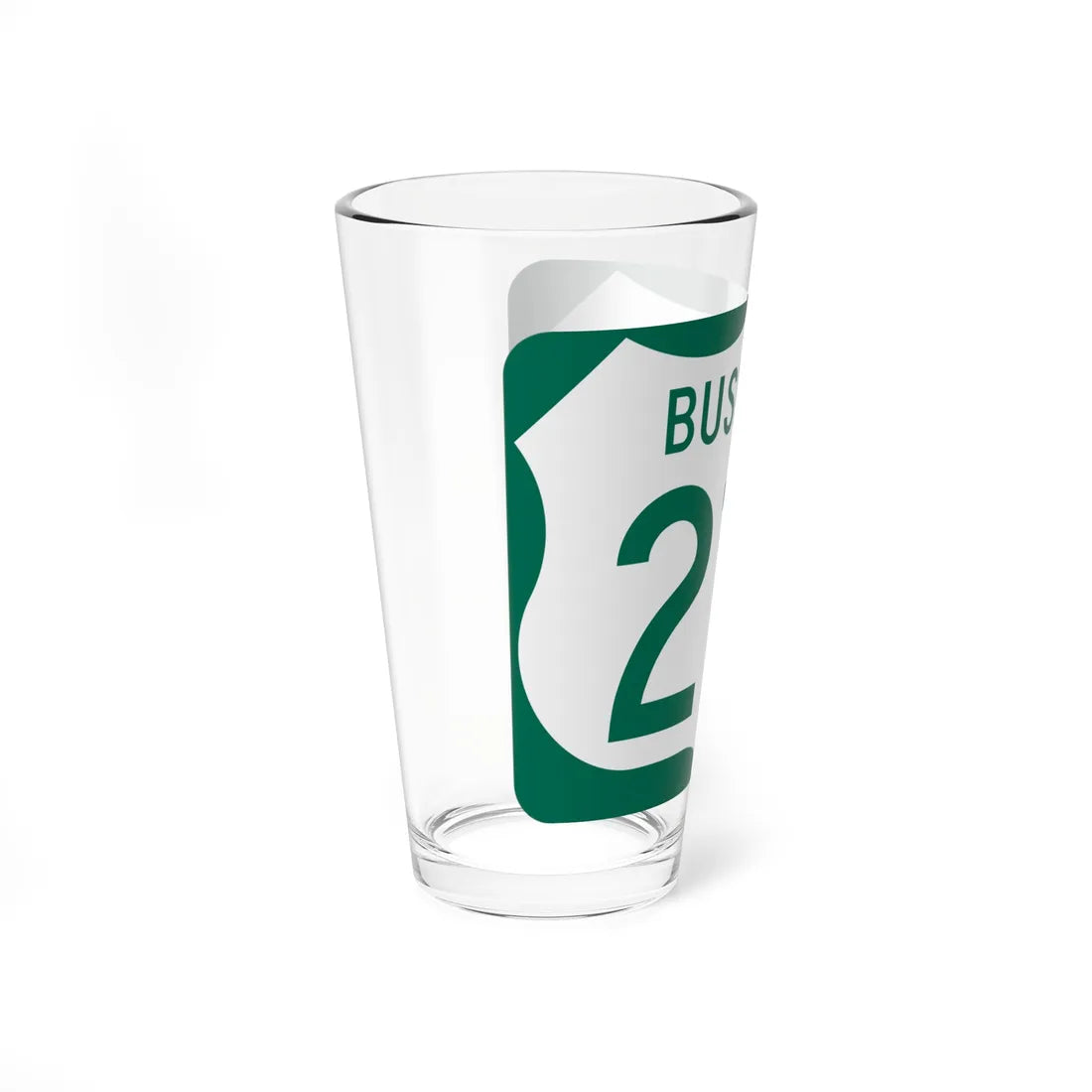 US 219 Business MD (Maryland) (Road Sign) Pint Glss 16oz - Go Mug Yourself