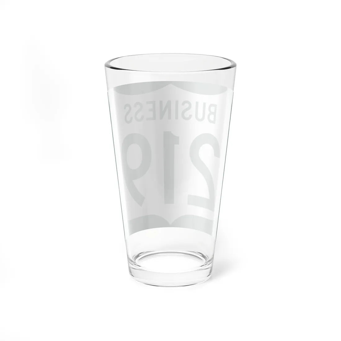US 219 Business MD (Maryland) (Road Sign) Pint Glss 16oz - Go Mug Yourself