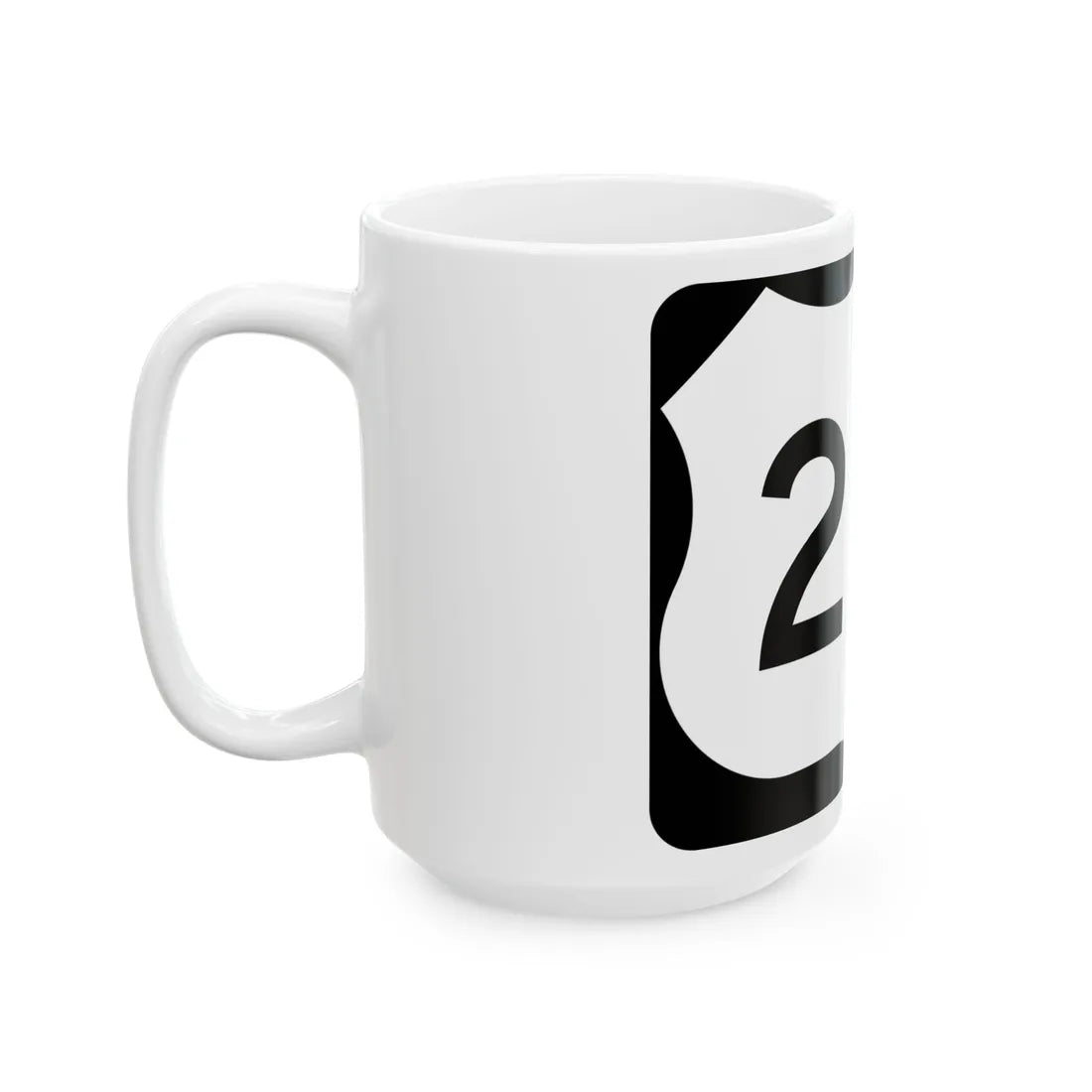 US 219 NY (New York) (Road Sign) White Coffee Mug - Go Mug Yourself