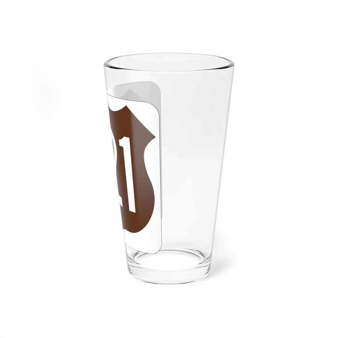 US 221 FL (Florida) (Road Sign) Pint Glass 16oz - Go Mug Yourself