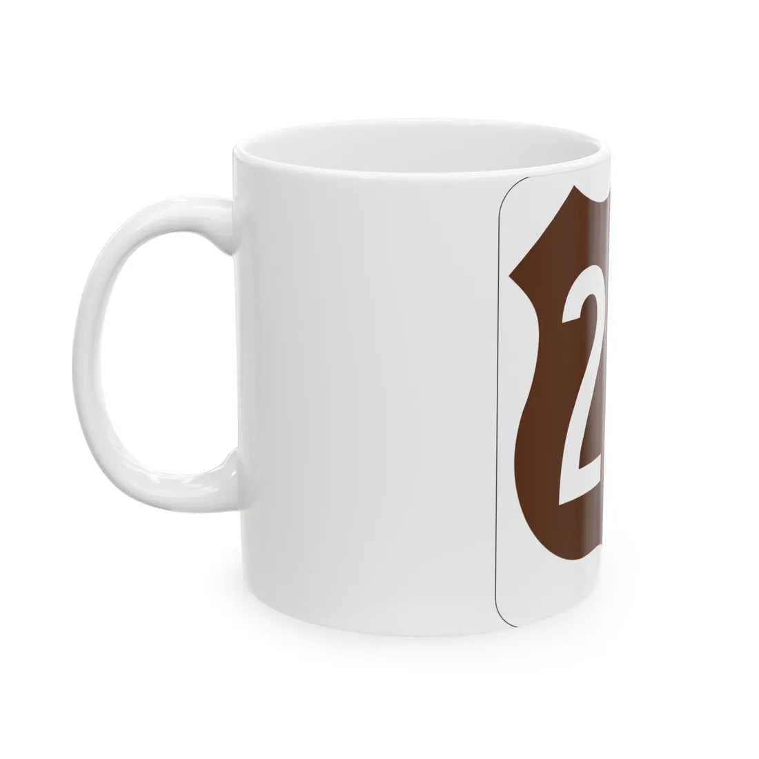 US 221 FL (Florida) (Road Sign) White Coffee Mug - Go Mug Yourself