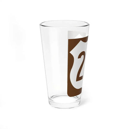 US 221 FL reversed (Florida) (Road Sign) Pint Glss 16oz - Go Mug Yourself