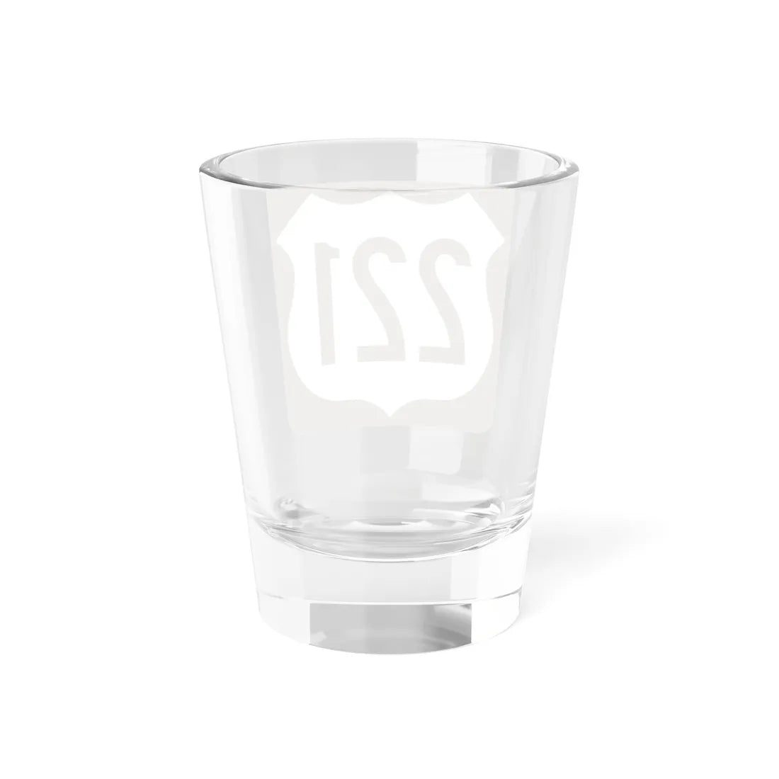 US 221 FL reversed (Florida) (Road Sign) Shot Glass 1.5oz - Go Mug Yourself