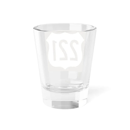 US 221 FL reversed (Florida) (Road Sign) Shot Glass 1.5oz - Go Mug Yourself