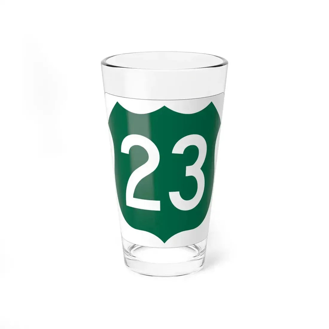 US 23 FL (Florida) (Road Sign) Pint Glass 16oz 16oz - Go Mug Yourself