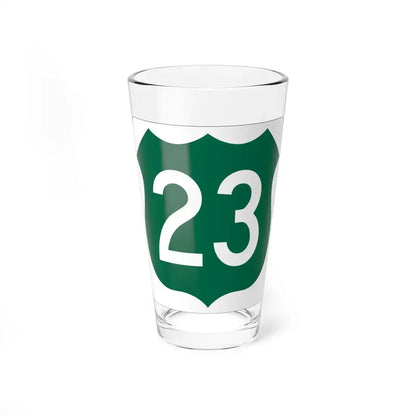 US 23 FL (Florida) (Road Sign) Pint Glass 16oz 16oz - Go Mug Yourself