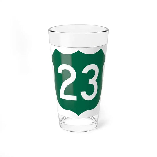 US 23 FL (Florida) (Road Sign) Pint Glass 16oz 16oz - Go Mug Yourself