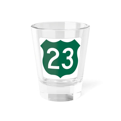US 23 FL (Florida) (Road Sign) Shot Glass 1.5oz 1.5oz - Go Mug Yourself