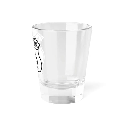 US 23 Michigan 1926 (Michigan) (Road Sign) Shot Glass 1.5oz - Go Mug Yourself