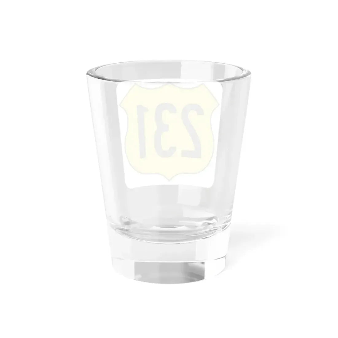 US 231 FL (Florida) (Road Sign) Shot Glass 1.5oz - Go Mug Yourself