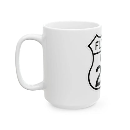 US 231 Florida 1948 (Florida) (Road Sign) White Coffee Mug - Go Mug Yourself
