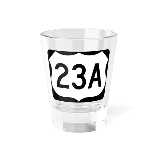 US 23A (North Carolina) (Road Sign) Shot Glass 1.5oz 1.5oz - Go Mug Yourself