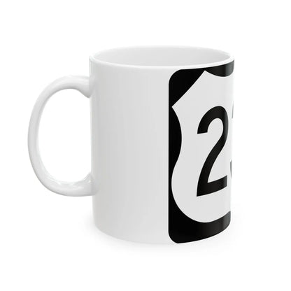 US 23A (North Carolina) (Road Sign) White Coffee Mug - Go Mug Yourself