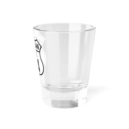 US 24 Michigan 1926 (Michigan) (Road Sign) Shot Glass 1.5oz - Go Mug Yourself