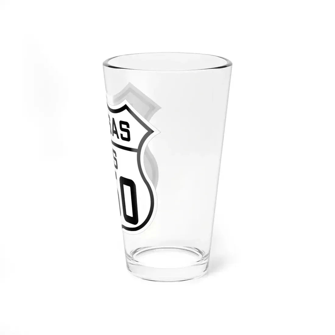 US 250 Kansas 1926 (Kansas) (Road Sign) Pint Glass 16oz - Go Mug Yourself