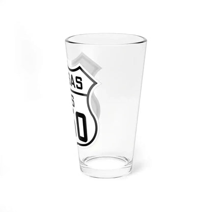 US 250 Kansas 1926 (Kansas) (Road Sign) Pint Glass 16oz - Go Mug Yourself