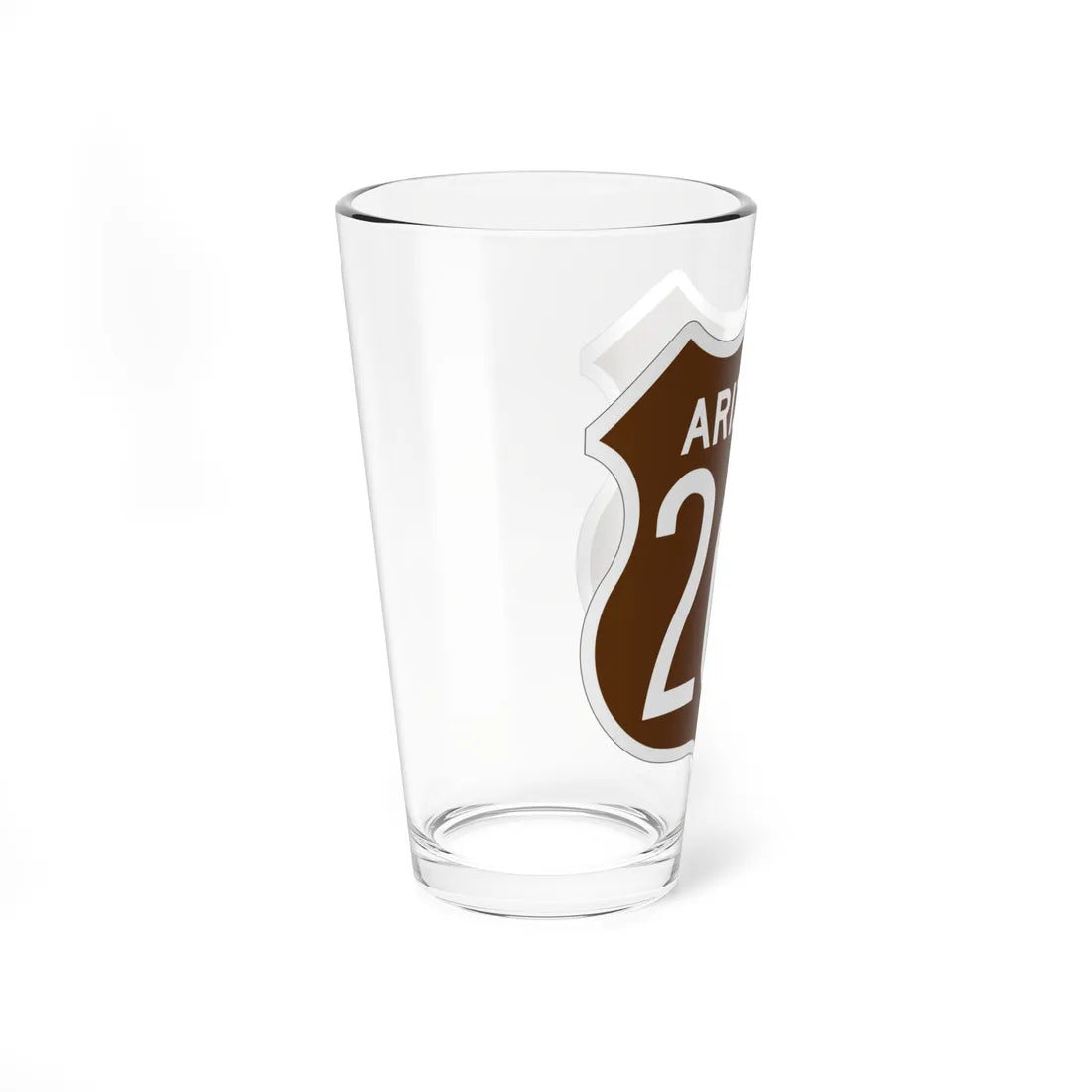 US 260 Arizona 1956 East (Arizona) (Road Sign) Pint Glass 16oz - Go Mug Yourself