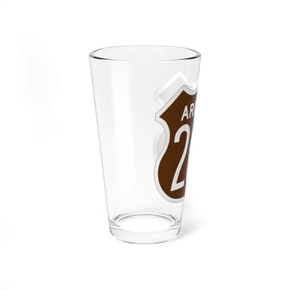 US 260 Arizona 1956 East (Arizona) (Road Sign) Pint Glass 16oz - Go Mug Yourself