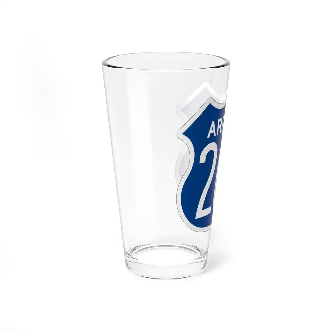 US 260 Arizona 1956 West (Arizona) (Road Sign) Pint Glass 16oz - Go Mug Yourself