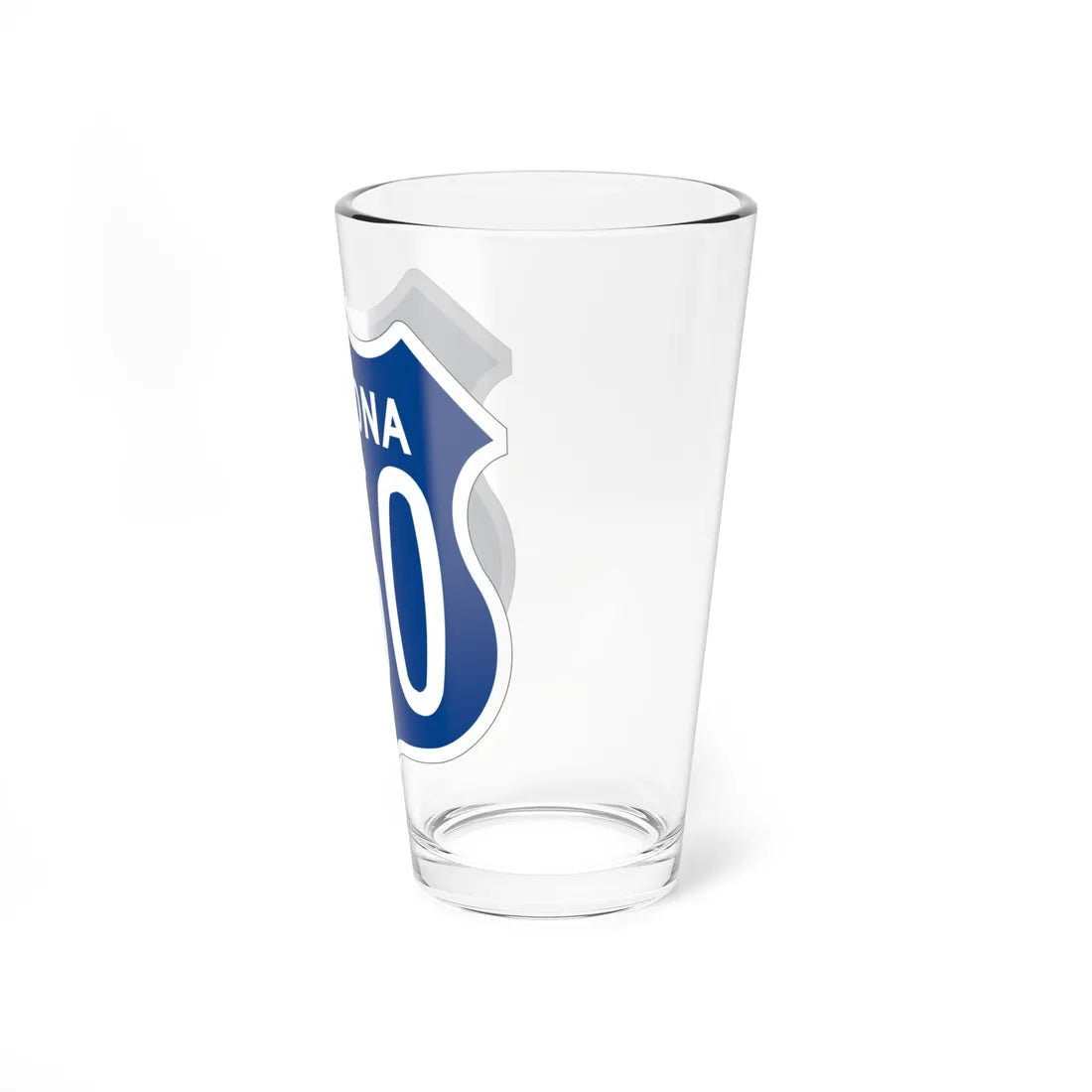 US 260 Arizona 1956 West (Arizona) (Road Sign) Pint Glass 16oz - Go Mug Yourself