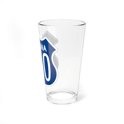 US 260 Arizona 1956 West (Arizona) (Road Sign) Pint Glass 16oz - Go Mug Yourself