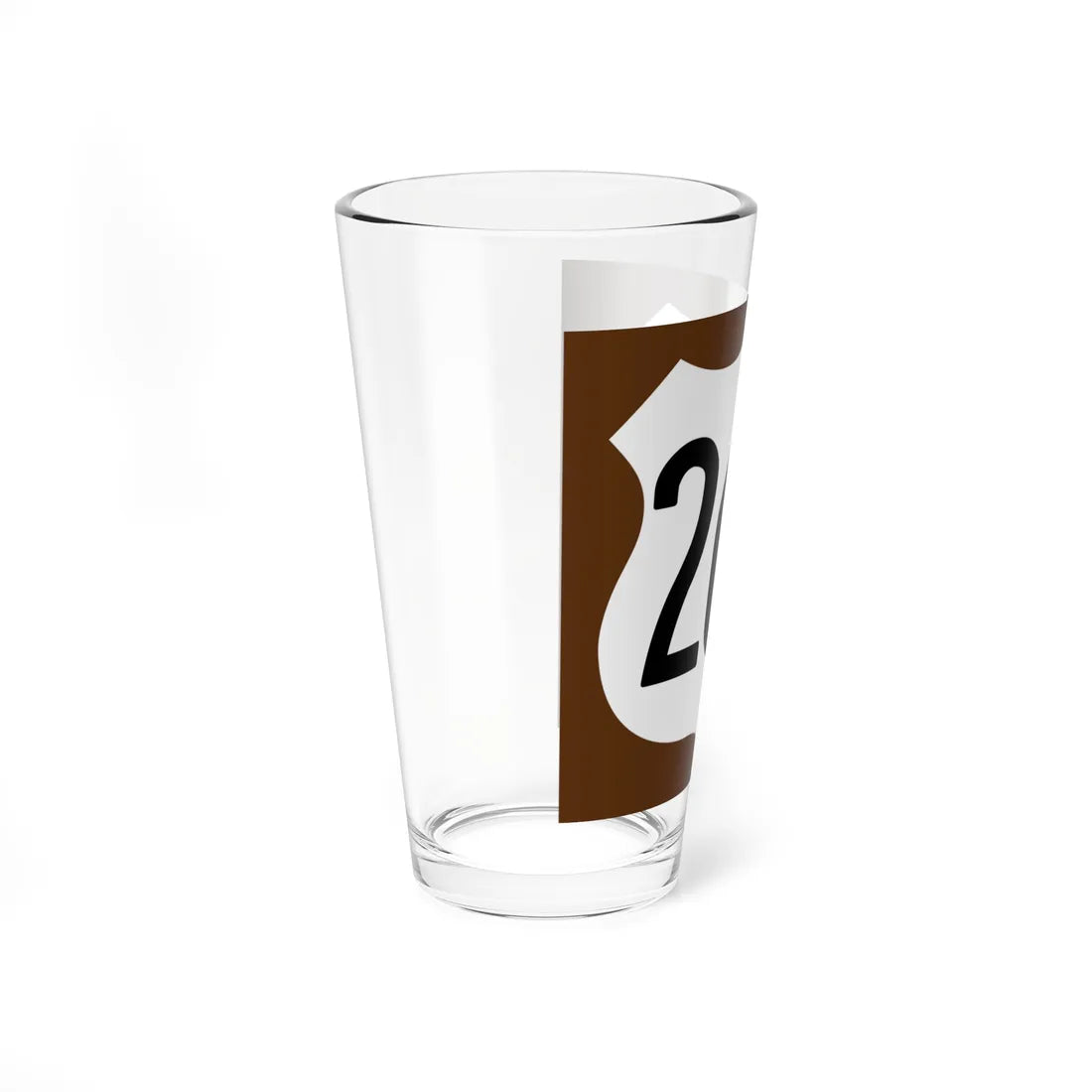 US 260 AZ 1960 east (Arizona) (Road Sign) Pint Glass 16oz - Go Mug Yourself