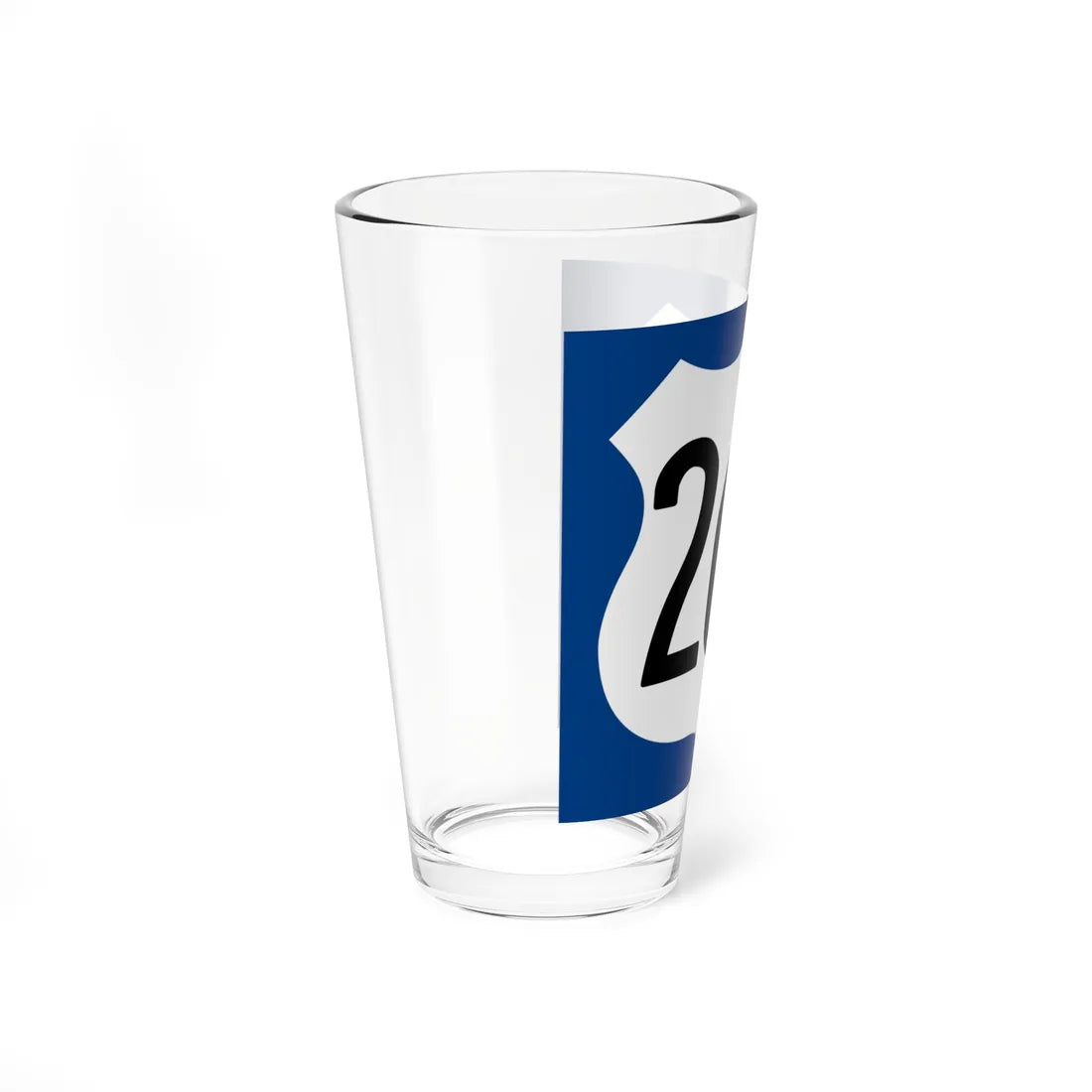 US 260 AZ 1960 west (Arizona) (Road Sign) Pint Glass 16oz - Go Mug Yourself
