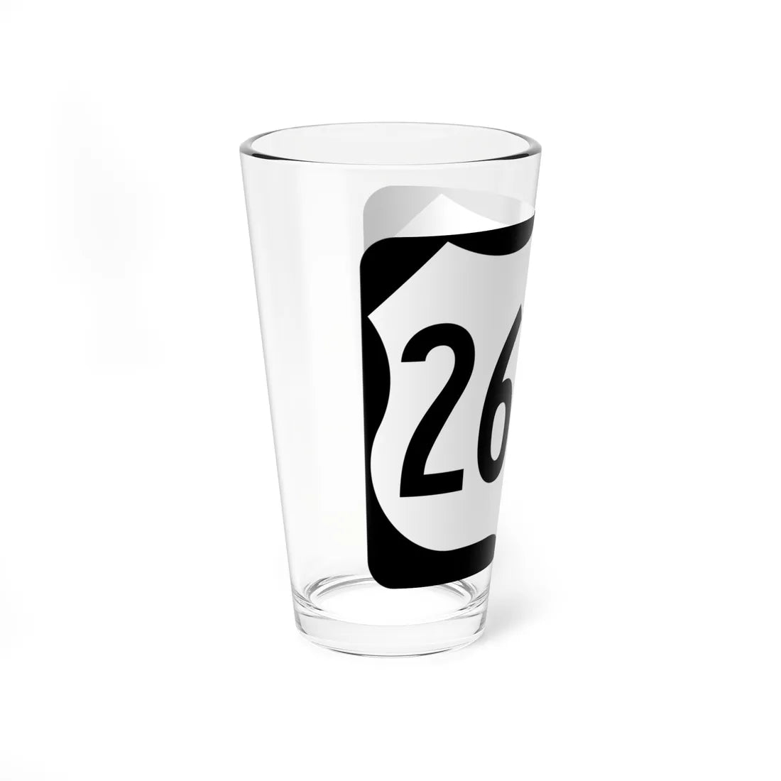 US 264A (North Carolina) (Road Sign) Pint Glass 16oz - Go Mug Yourself