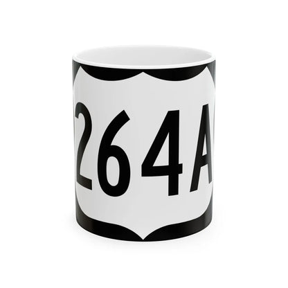 US 264A (North Carolina) (Road Sign) White Coffee Mug 11oz - Go Mug Yourself