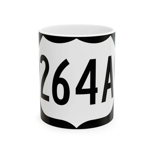 US 264A (North Carolina) (Road Sign) White Coffee Mug 11oz - Go Mug Yourself