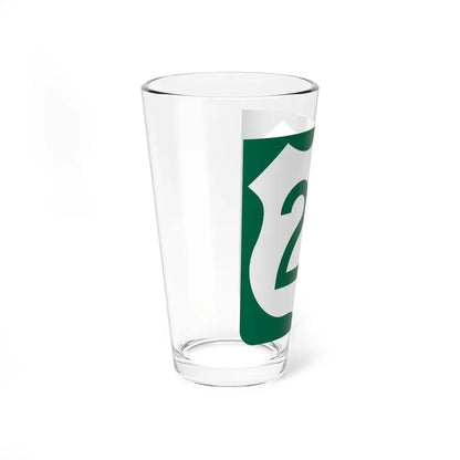 US 27 FL reversed (Florida) (Road Sign) Pint Glass 16oz - Go Mug Yourself