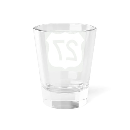 US 27 FL reversed (Florida) (Road Sign) Shot Glass 1.5oz - Go Mug Yourself