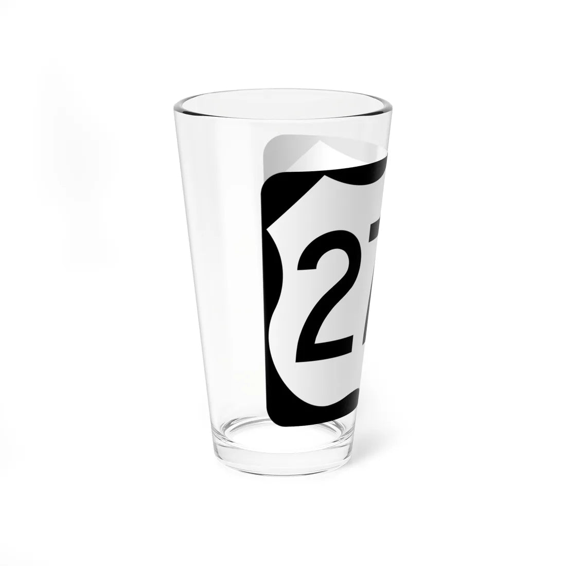 US 270 AR (Arkansas) (Road Sign) Pint Glass 16oz - Go Mug Yourself