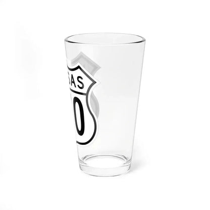US 270 Kansas 1962 (Kansas) (Road Sign) Pint Glass 16oz - Go Mug Yourself