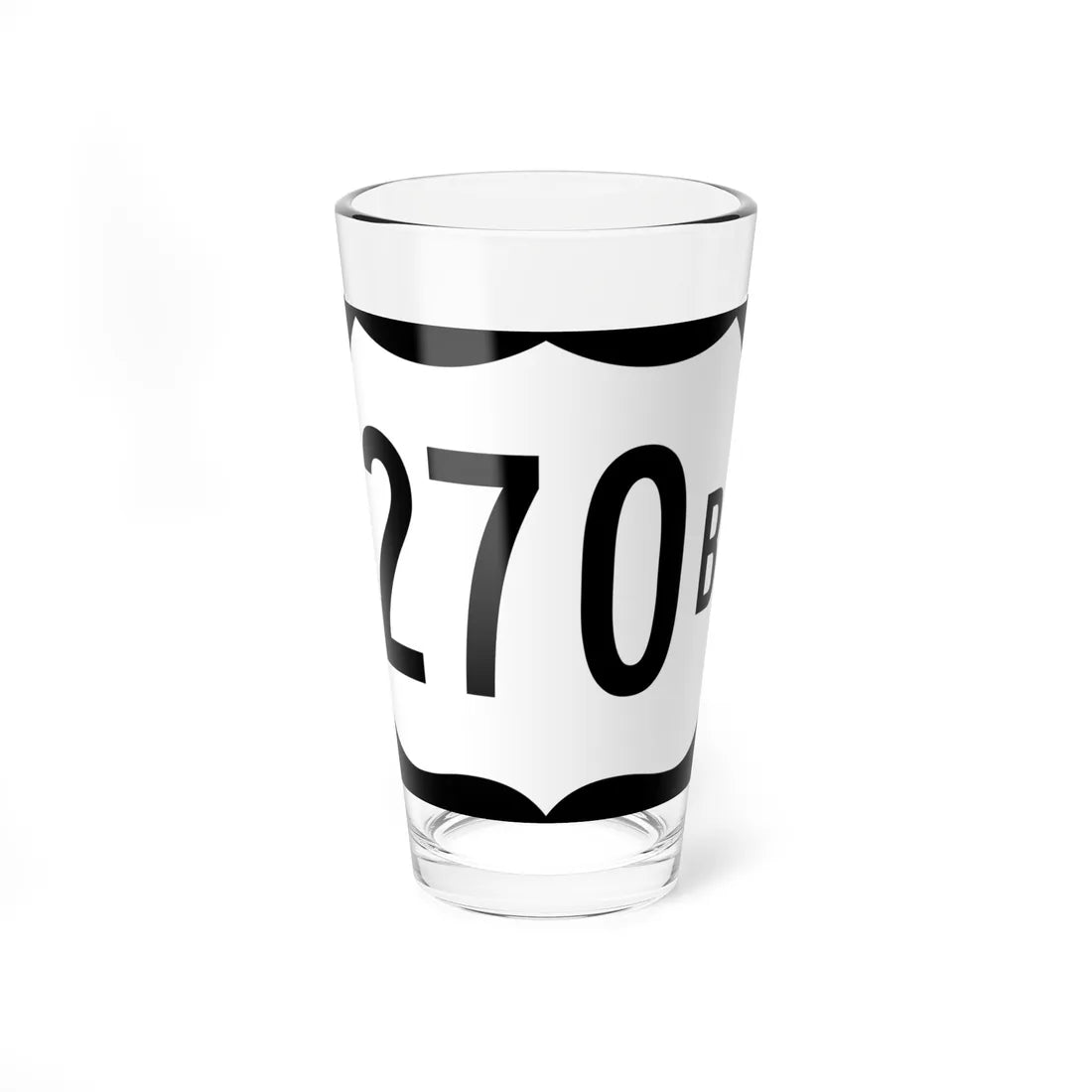 US 270B (Arkansas) (Road Sign) Pint Glass 16oz 16oz - Go Mug Yourself