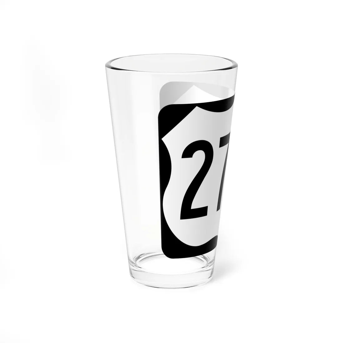 US 270B (Arkansas) (Road Sign) Pint Glass 16oz - Go Mug Yourself