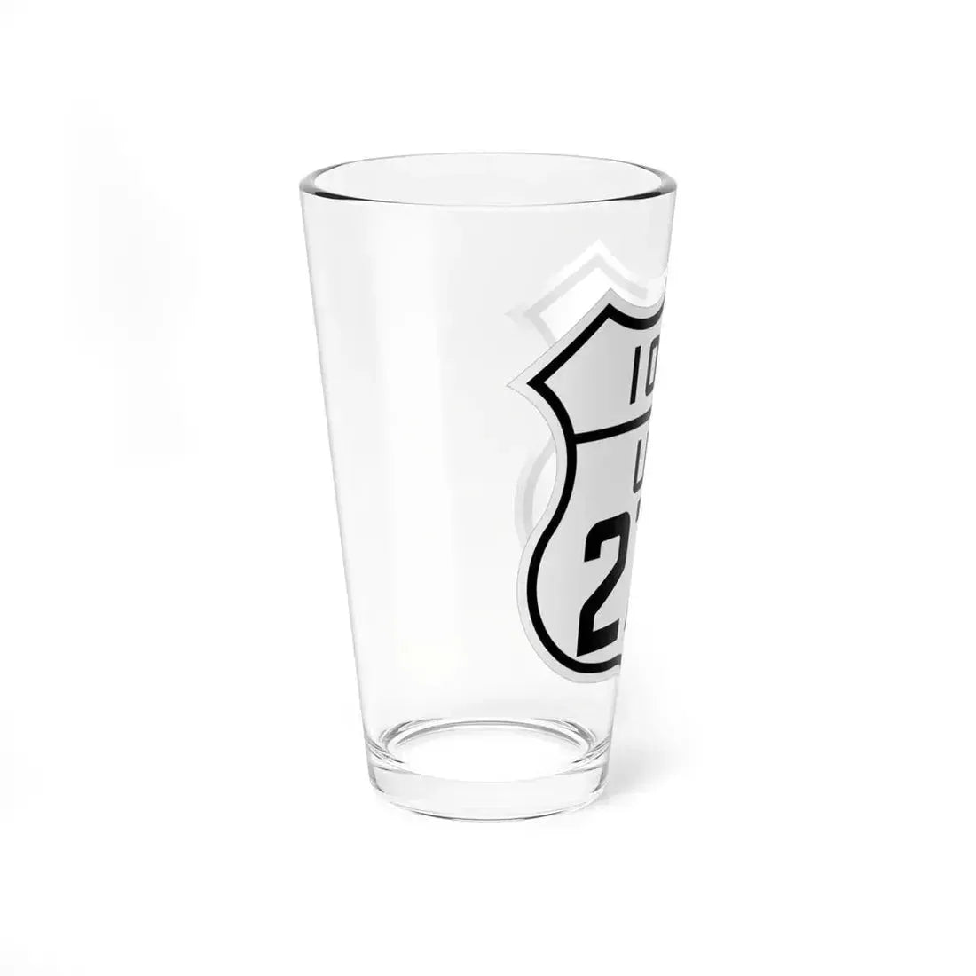 US 275 Iowa 1926 (Iowa) (Road Sign) Pint Glass 16oz - Go Mug Yourself
