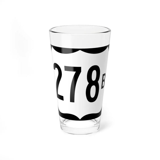 US 278B (Arkansas) (Road Sign) Pint Glass 16oz 16oz - Go Mug Yourself