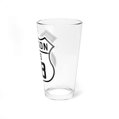 US 28 Oregon 1926 (Oregon) (Road Sign) Pint Glass 16oz - Go Mug Yourself