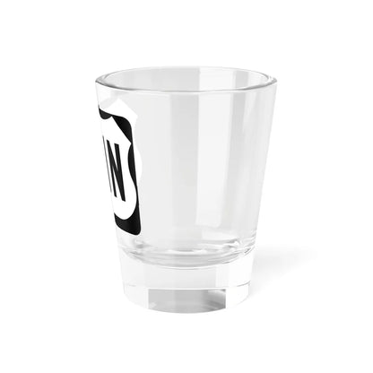US 281N (North Dakota) (Road Sign) Shot Glass 1.5oz - Go Mug Yourself