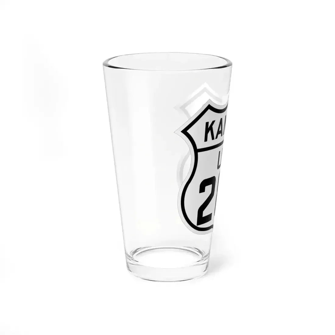 US 283 Kansas 1926 (Kansas) (Road Sign) Pint Glass 16oz - Go Mug Yourself