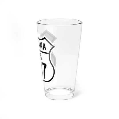 US 287 Montana 1948 (Montana) (Road Sign) Pint Glass 16oz - Go Mug Yourself