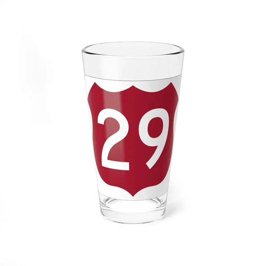 US 29 FL (Florida) (Road Sign) Pint Glss 16oz 16oz - Go Mug Yourself