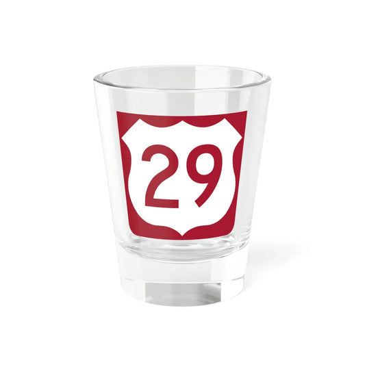US 29 FL reversed (Florida) (Road Sign) Shot Glass 1.5oz 1.5oz - Go Mug Yourself