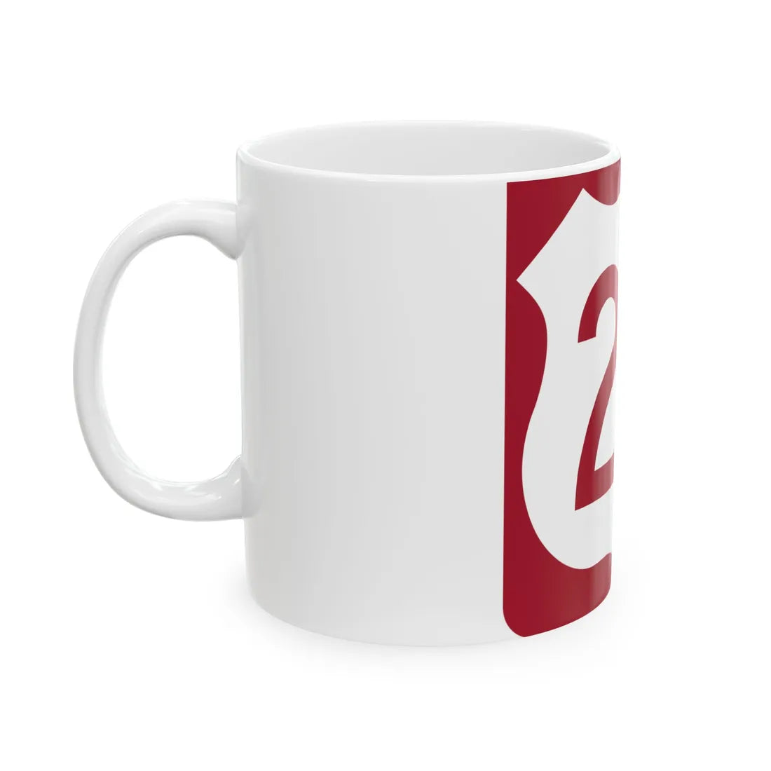 US 29 FL reversed (Florida) (Road Sign) White Coffee Mug - Go Mug Yourself