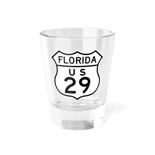 US 29 Florida 1948 (Florida) (Road Sign) Shot Glass 1.5oz 1.5oz - Go Mug Yourself