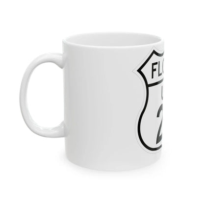 US 29 Florida 1948 (Florida) (Road Sign) White Coffee Mug - Go Mug Yourself