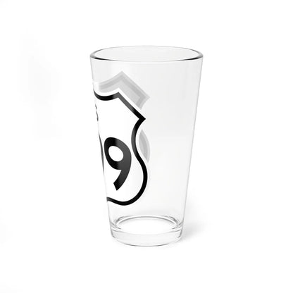 US 299 1961 cutout (California) (Road Sign) Pint Glass 16oz - Go Mug Yourself