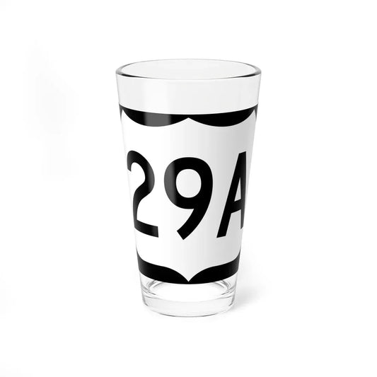US 29A (North Carolina) (Road Sign) Pint Glass 16oz 16oz - Go Mug Yourself