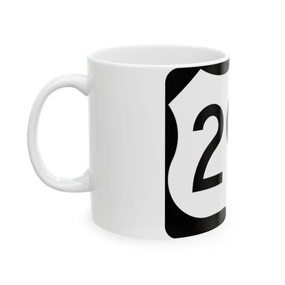US 29A (North Carolina) (Road Sign) White Coffee Mug - Go Mug Yourself